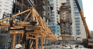 Демонтаж башенного крана в Темрюке - услуги по демонтажу от Сварной-Тмр от 1540 руб.