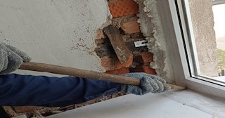 Демонтаж оконных откосов по выгодной цене от 514 руб. в Темрюке - Сварной-Тмр
